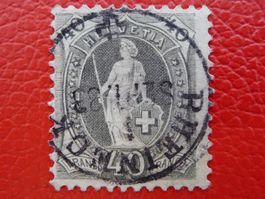 69Ac mit Vollstempel RHEINECK mit Expertise vom EXPERTEN