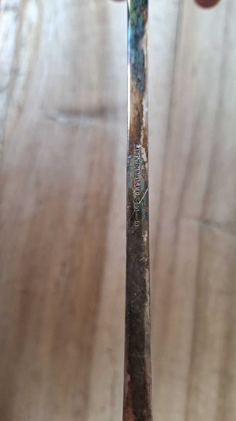 Cucchiai: Versilberte Schöpfkelle 32 cm – Usato da Zürich venduto da witike 1