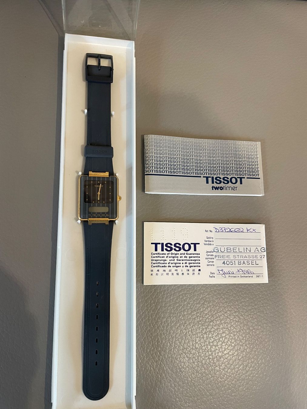 Tissot Orologi: Tissot Two Timer – Analog und Digital – Nuovo (secondo la descrizione) da Môtier (Vully) venduto da Nicole_1837