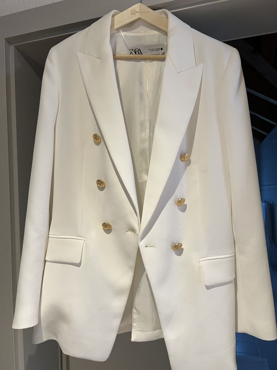 Zara Completi & Tailleur: Zara Blazer weiss S – Usato da Altenrhein venduto da jus_mx89
