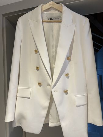 Zara Blazer weiss S