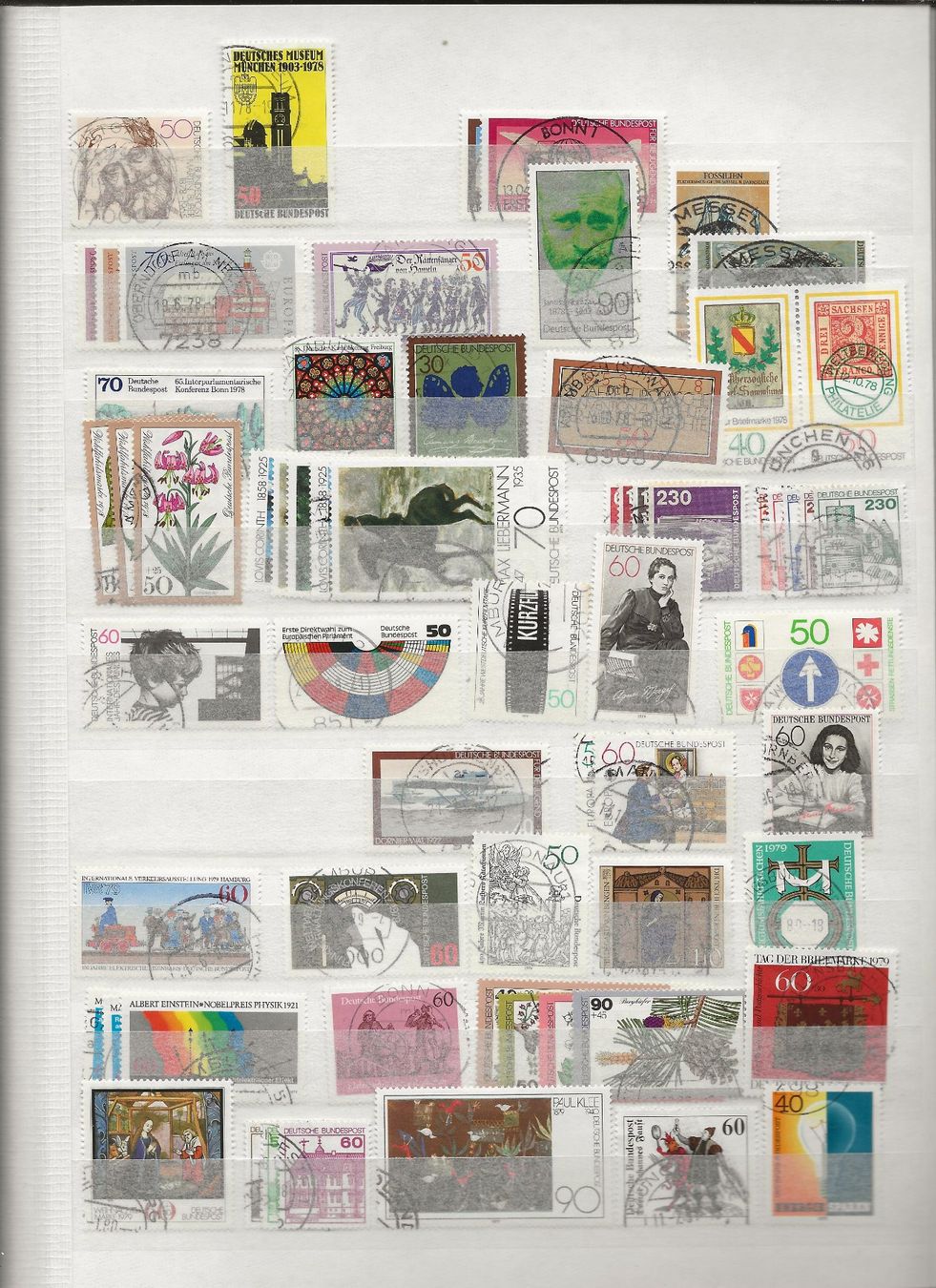 Alle Briefmarken: Marken Deutschland BRD gestempelt – Gebraucht aus Au ZH von xelagreb01 3