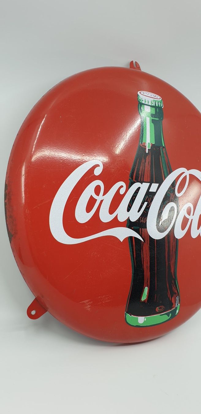 Coca-Cola Insegne: Coca Cola Blechschild, Reklameschild – Usato da Emmen venduto da magelan 5