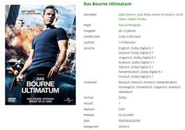 Das Bourne Ultimatum (DVD)