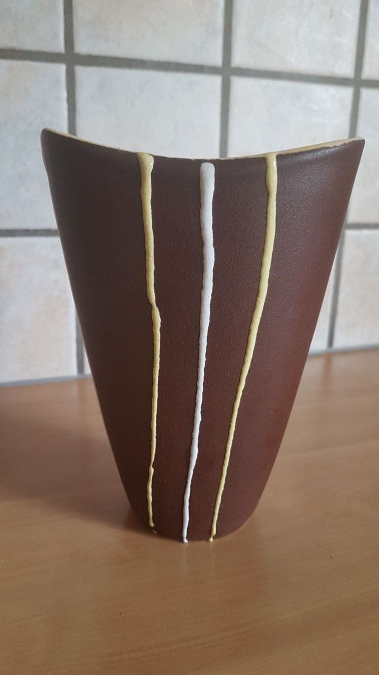 Vasi & Recipienti: Vase couleur marron vintage Germany numéroté – Usato da Villiers venduto da san_jn5w
