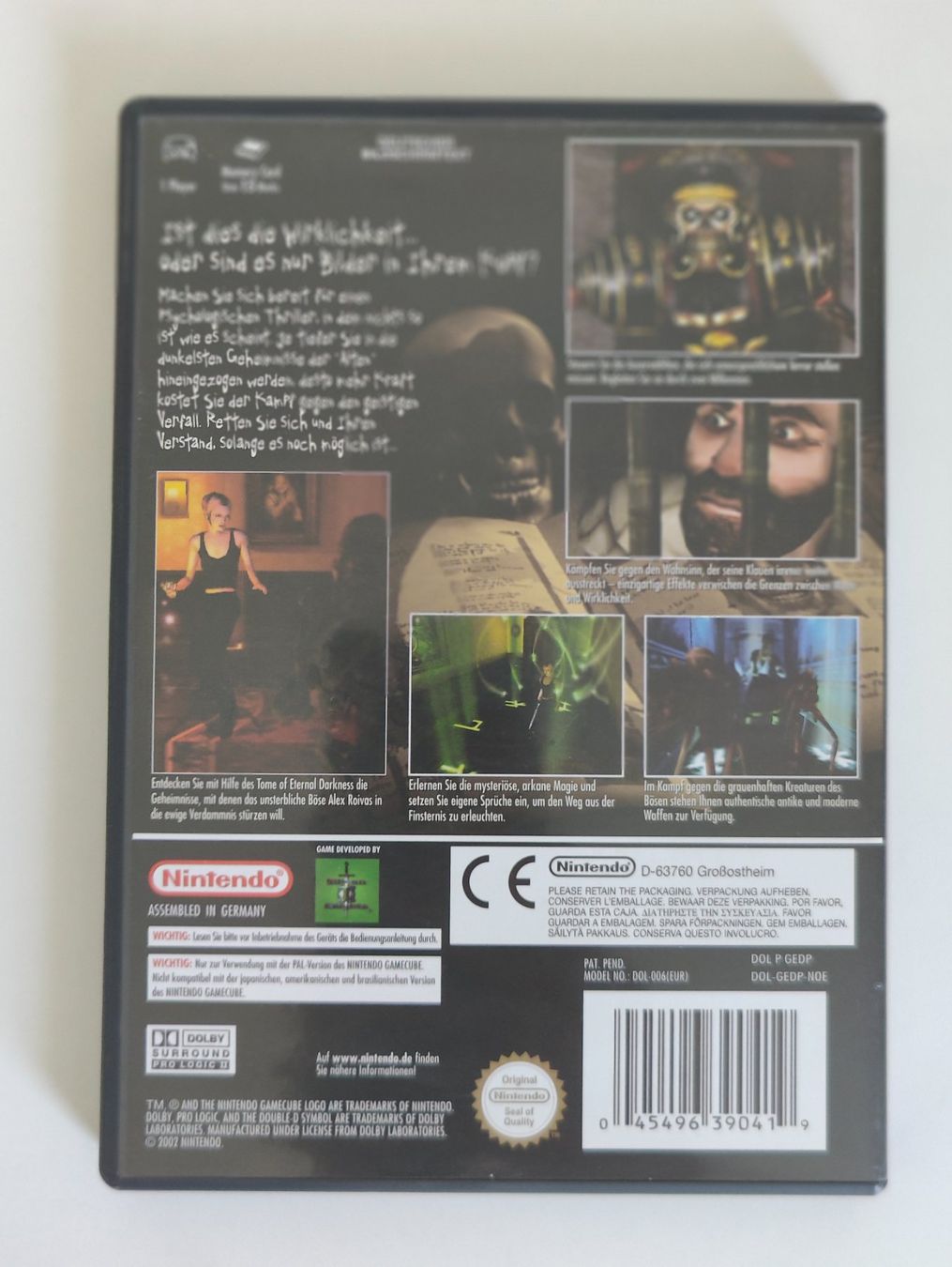 Nintendo Jeux: Eternal Darkness - Sanitys Requiem Nintendo Gamecube – D'occasion à Dintikon par Nightcom 1