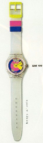 Swatch Orologi: SWATCH Automatic SAK 109 Happy Wheels von 1993 – Nuovo e nell'imballaggio originale da Heerbrugg venduto da bue_64 1