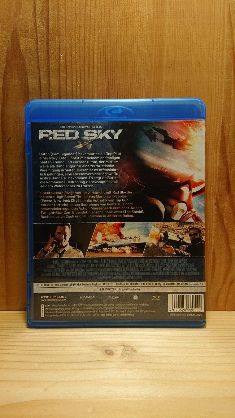Tutti i DVDs: RED SKY Blu-Ray – Usato da Wilderswil venduto da Exebub 1