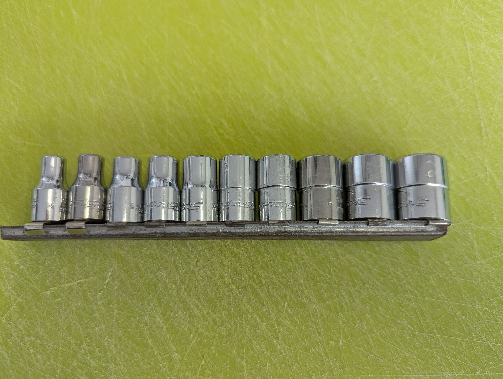 Snap-on Tutti gli attrezzi: Snap-On Nüsssatz 10 Stk. 1/4" antrieb – Usato da Guntershausen venduto da Ricoola 2