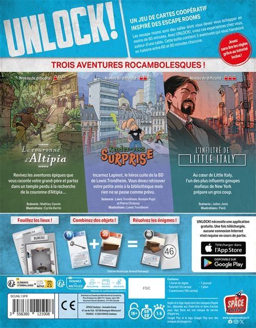 Spiele: Unlock! Risky Aventures – Gebraucht aus Genève von mkn_vz2v 2
