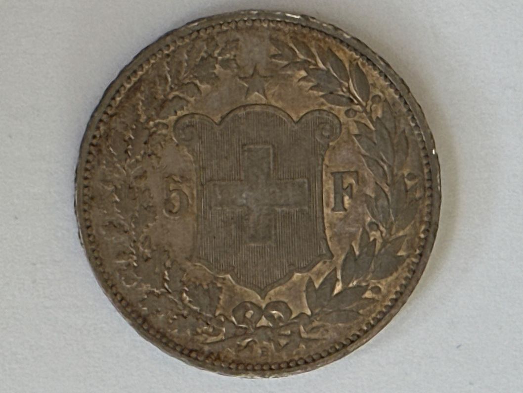 Toutes les monnaies: 1894 5Fr – D'occasion à Erlach par gubbe1