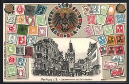 Freiburg i. B., Kaiserstrasse mit Martin