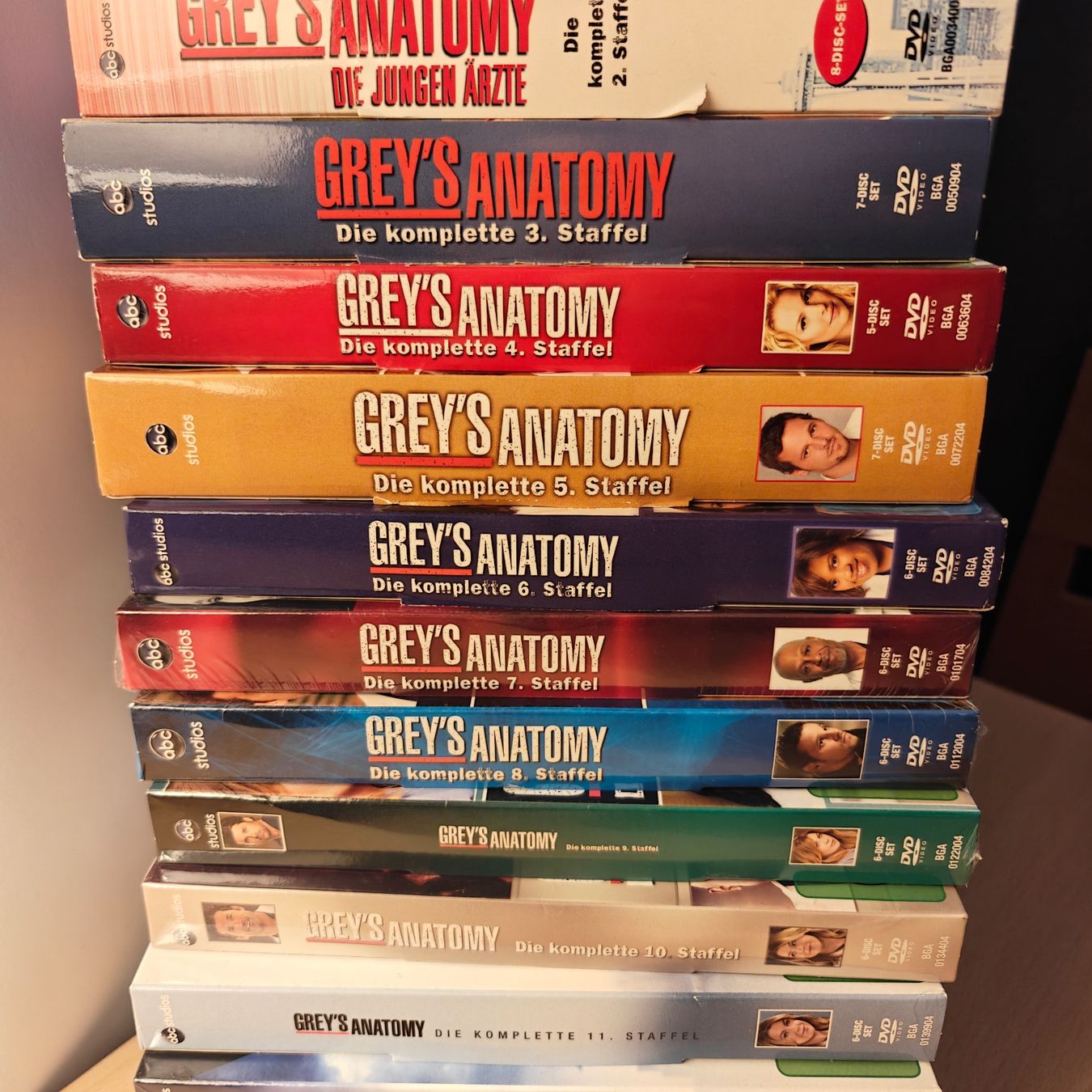 Alle DVDs: Grey's Anatomy Staffeln 1-15 – Neu (gemäss Beschreibung) aus Zürich von antoniorusso 1