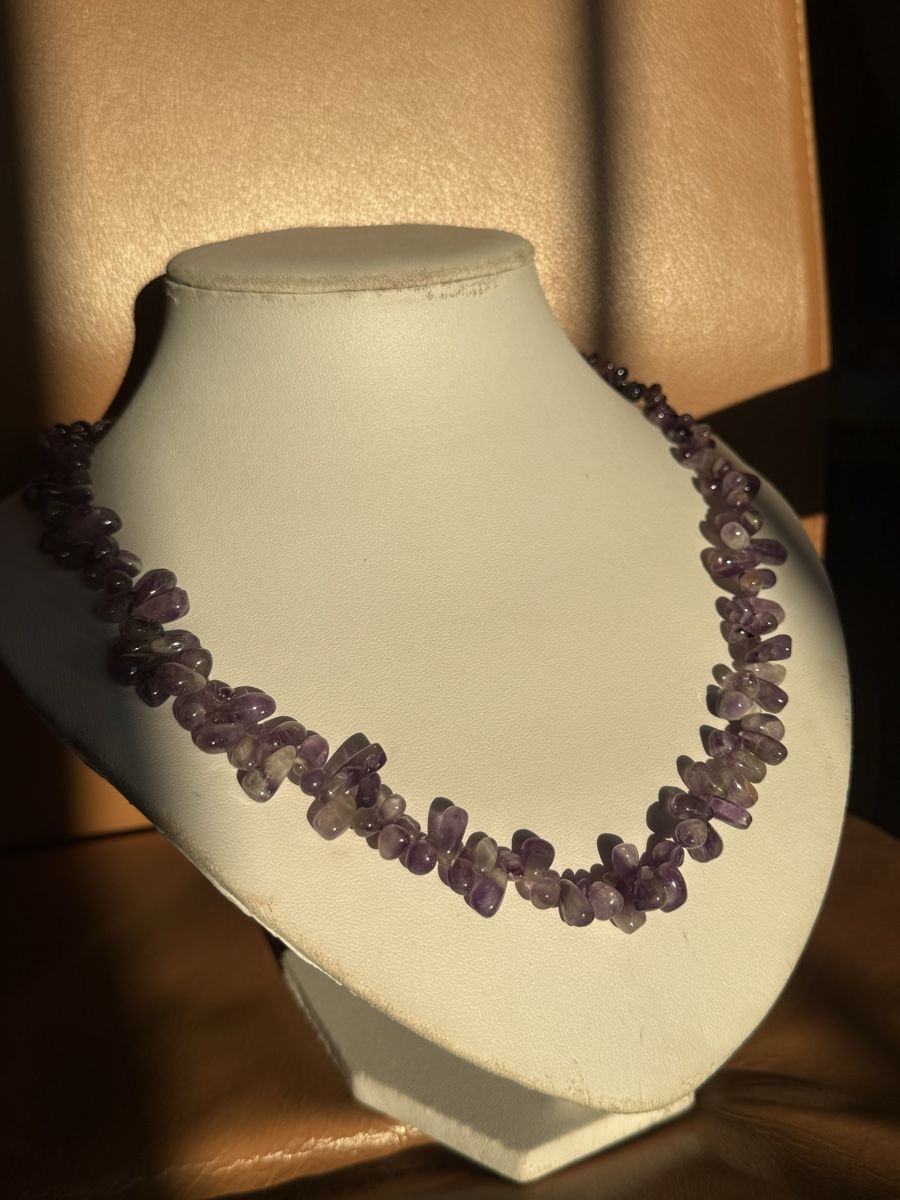 Catenine: Amethyst Stein Kette NEU – Nuovo e nell'imballaggio originale da Basel venduto da Chili007 5