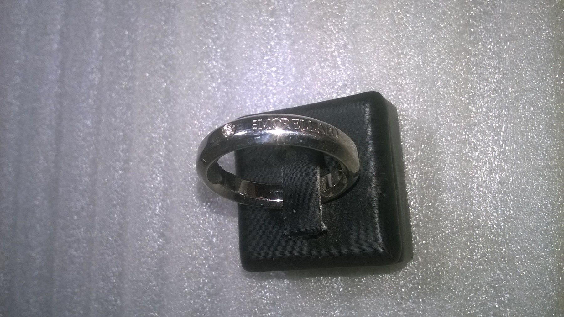 Bagues: RING EDELSTHAL,,SILBER FARBE,,MIT KRISTALL – Neuf (Voir description) à Basel par bijoutrie_4 1