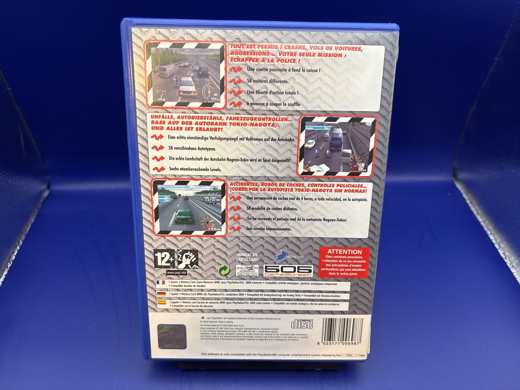 Sony Giochi: CAR RIDGE CHALLENGE - Sony Playstation 2, PS2 – Usato da Zürich venduto da hiddentreasures_zh 1