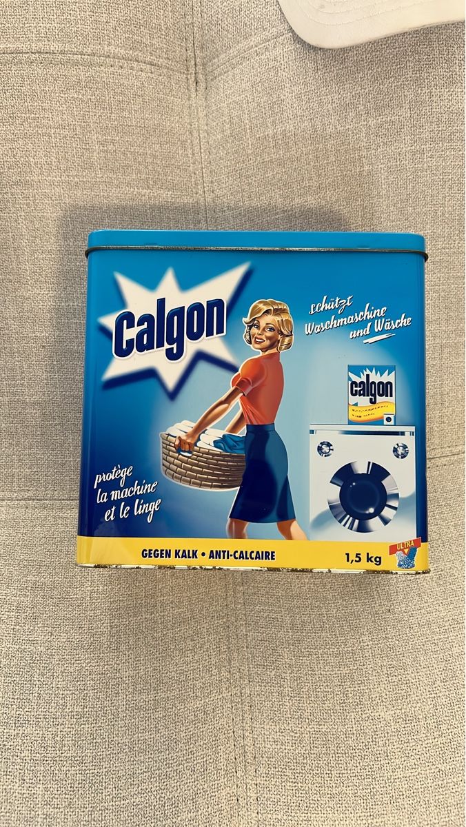 Tutte le decorazioni: Calgon Waschmittel Dose 1,5 kg – Usato da Oftringen venduto da Michaels011