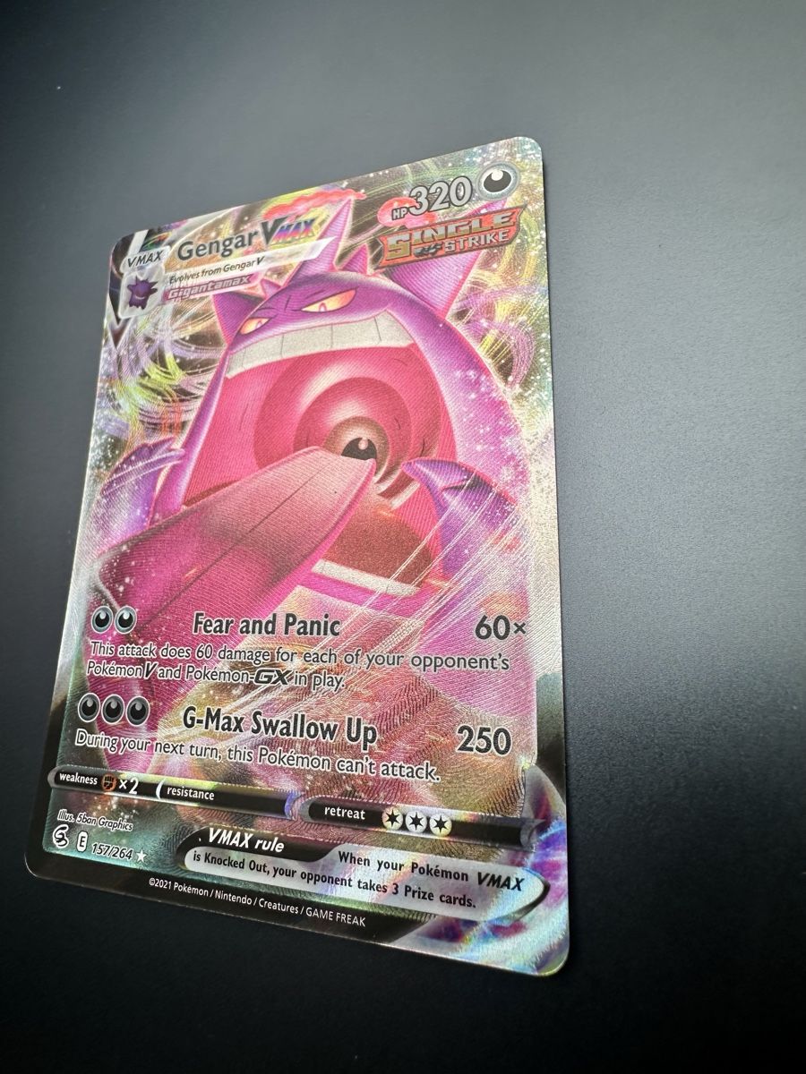 Pokémon Carte collezionabili: Gengar VMAX #157 - Fusion Strike - Ab 1.-! – Usato da Bern venduto da HugoStiglitz11 2