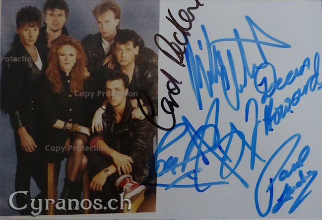 Autogramme: T'Pau - Musikgruppe - Autogramm – Gebraucht aus Dietikon von cyranos1