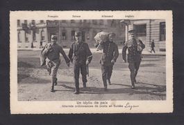 LUZERN internierte Post-Ordonnanzen, 1917, Militär
