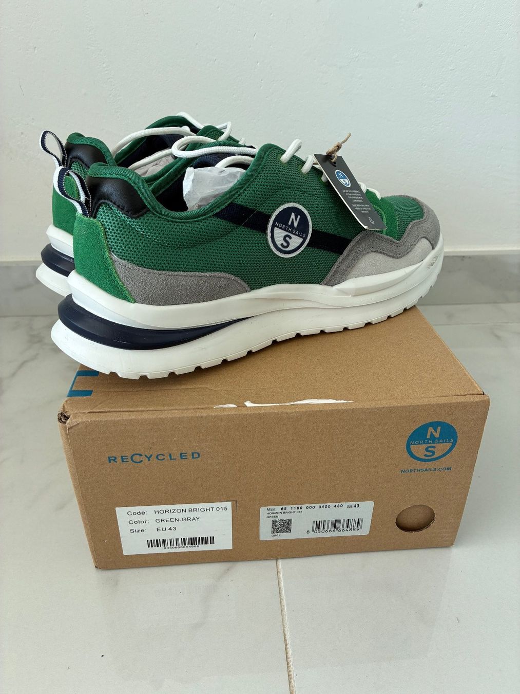 North Sails Herrenschuhe: Baskets North Sails -T. 43 - NEUVES – Neu und originalverpackt aus Herrliberg von BOULBADI 1