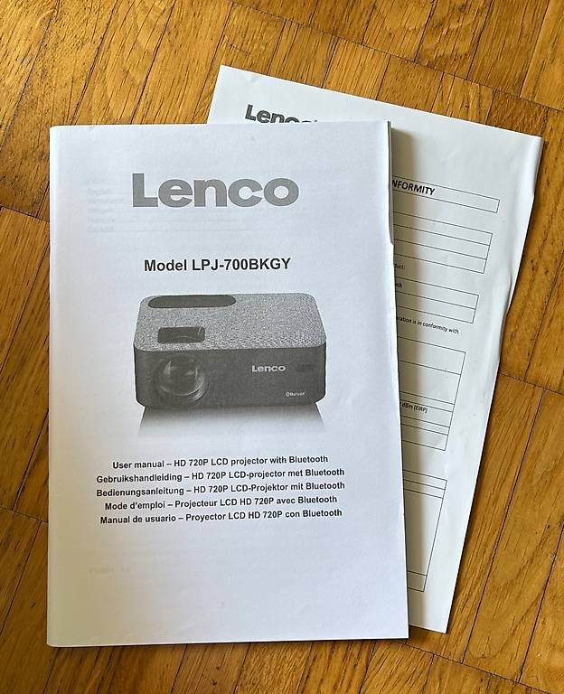 Lenco Videoprojektoren: Lenco Bluetooth-Beamer – Gebraucht aus Effretikon von Nikki21 2