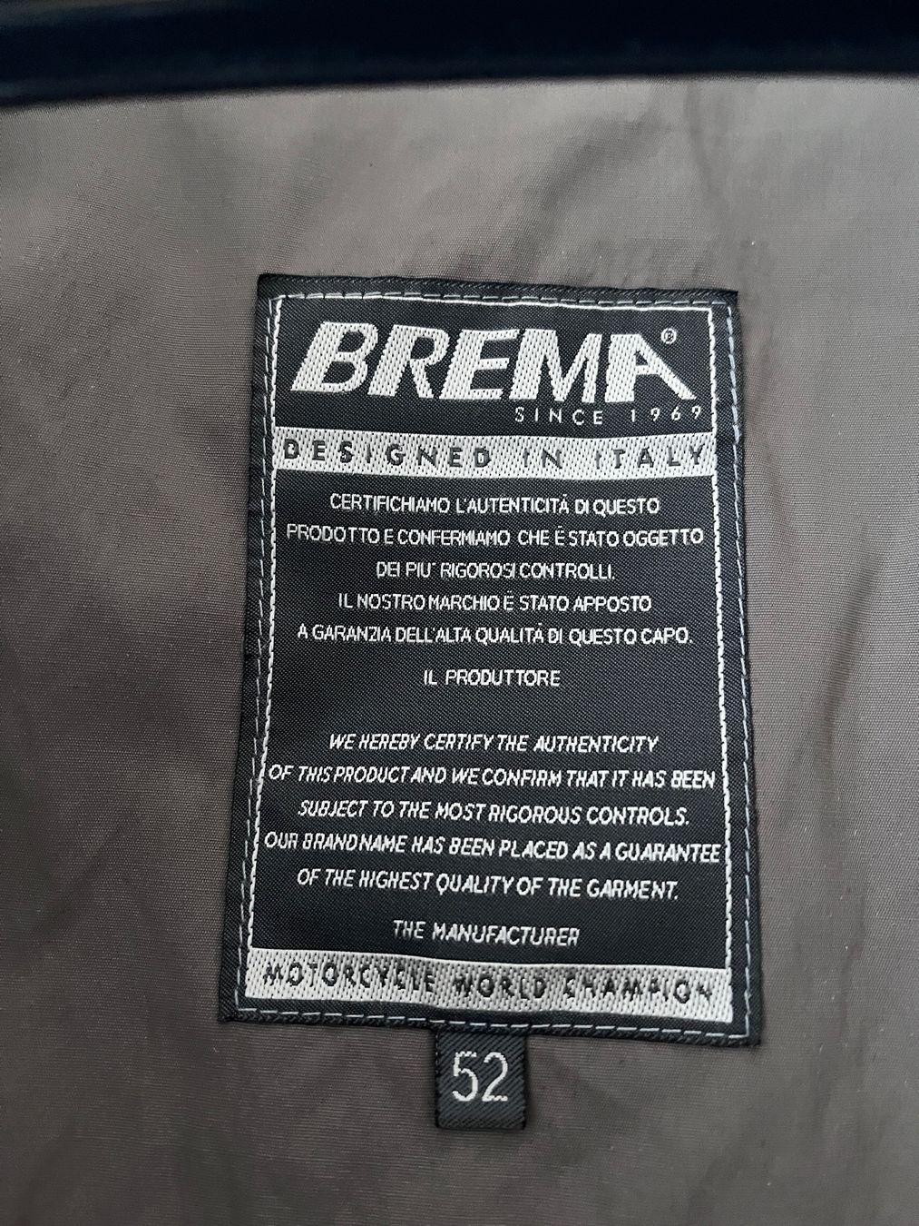 Giacche: Brema  Freizeit Motorradjacke/ Jacke / Oliv / 52 – Usato da Maienfeld venduto da 2nd-Hand-Parts 2