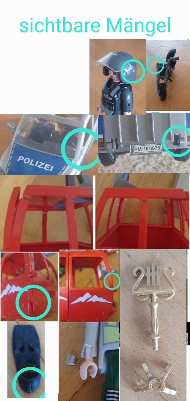 Playmobil Giocattoli: Playmobil Konvolut Sammlung Boot Seilbahn Polizei Eiswagen – Usato da Hünibach venduto da tommy_gunn 8