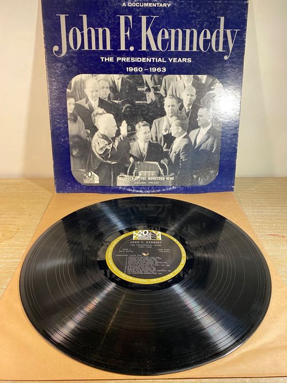 Disque Vinyle John F. Kennedy | Kaufen Auf Ricardo