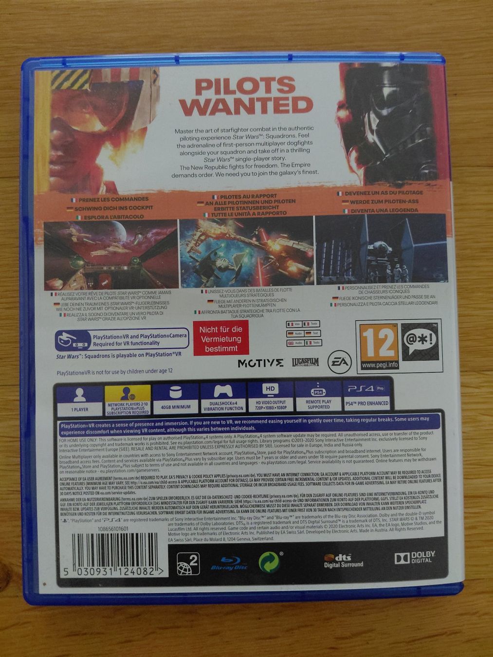 Sony Jeux: VR Star Wars Squadrons PS4 – D'occasion à Oberwil BL par kah_s55q 3