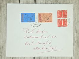 CL14 Enveloppe + Timbre Pays-Bas 1965