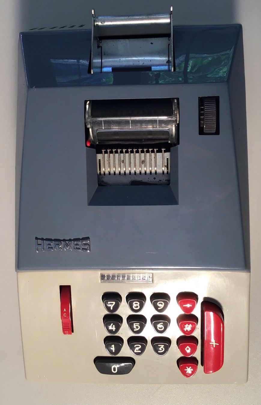 Tutte le macchine: Rechenmaschine Hermes – Usato da Dübendorf venduto da sdbu-frappant 1