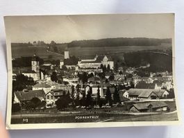 Postkarte Porrentruy, Jura um 1930