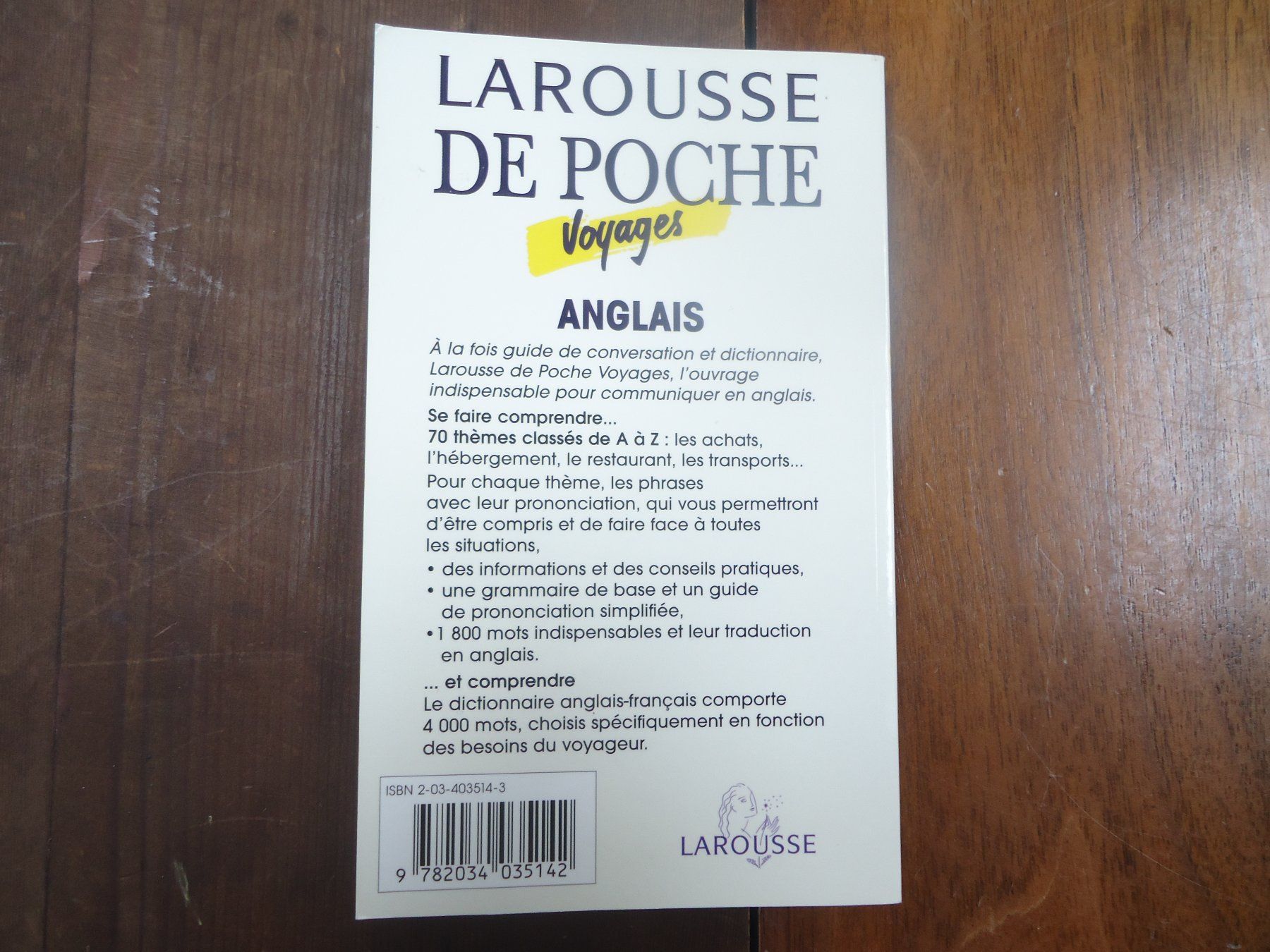 Libri: Larousse de Poche Anglais - Guide et Dictionnaire – Usato da Vessy venduto da mafabe 1