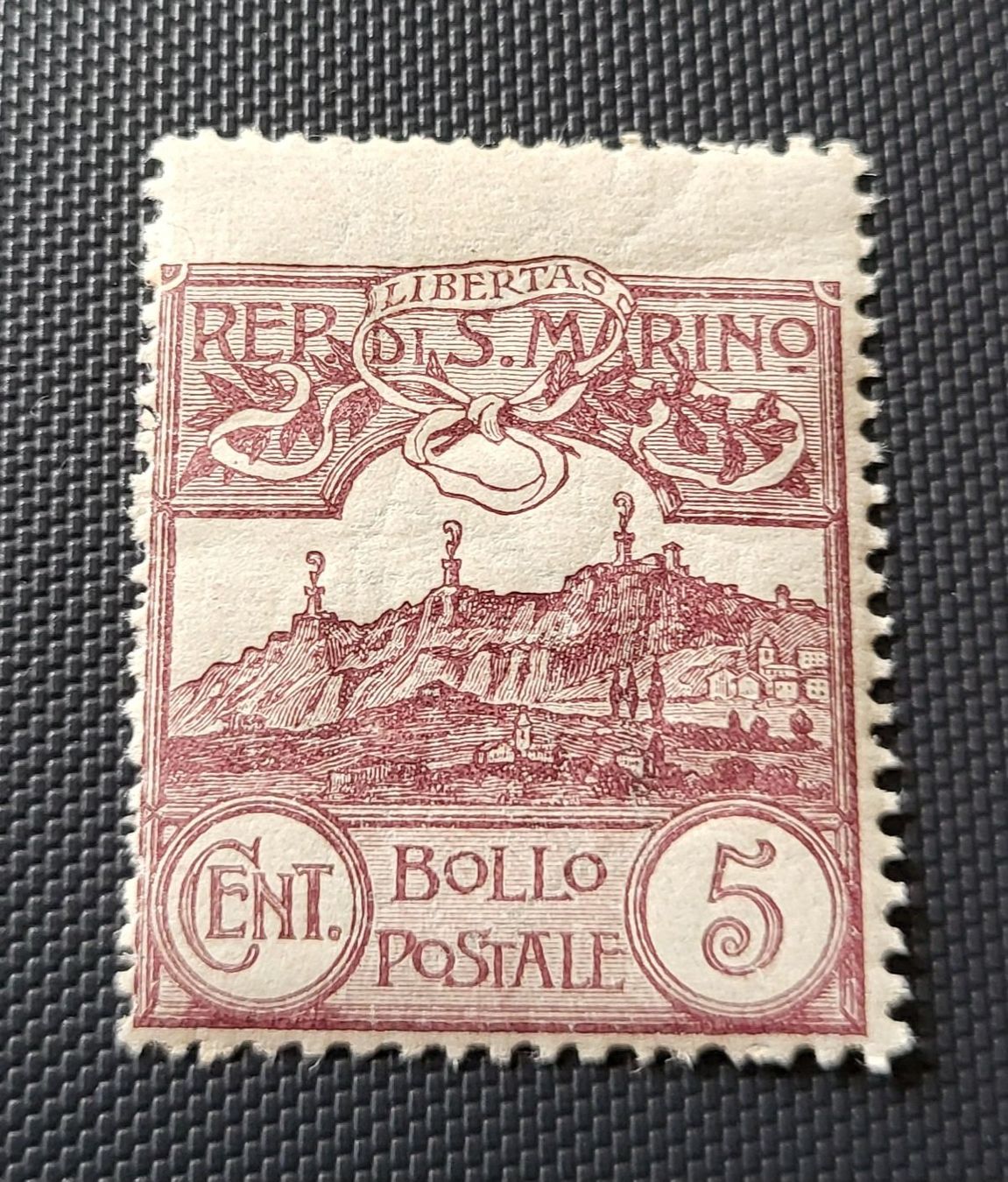 Alle Briefmarken: San Marino 1926 alte briefmarke – Gebraucht aus St Gallen von Stampsalshobby
