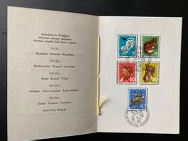 Faltblatt PTT #78 1966 Pro Juventute gestempelt (1.12.1966)