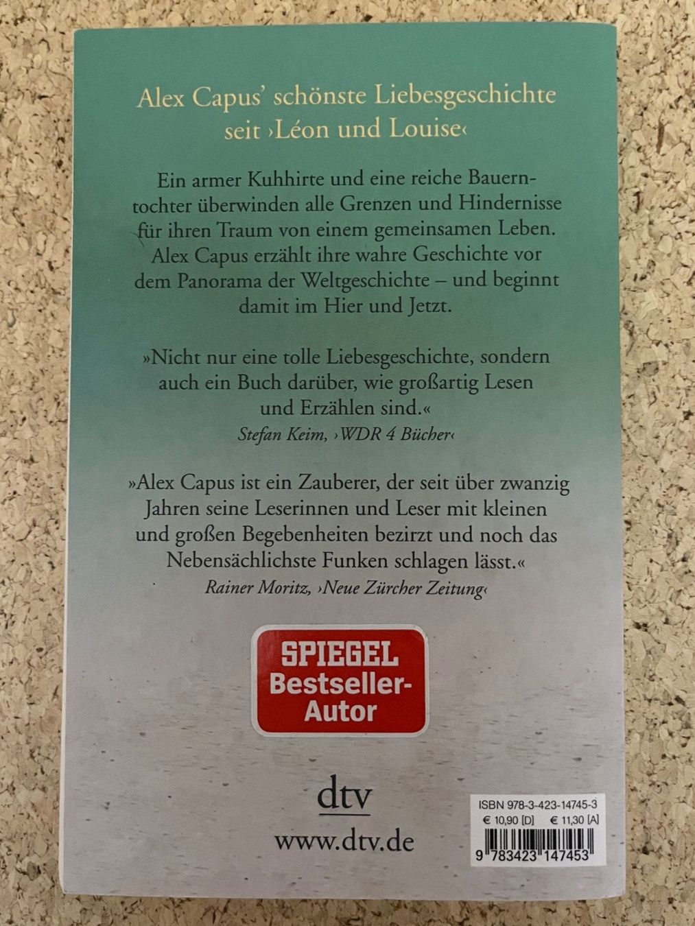 Libri: Taschenbuch "Königskinder", Alex Capus – Usato da Grosswangen venduto da Vita500 1