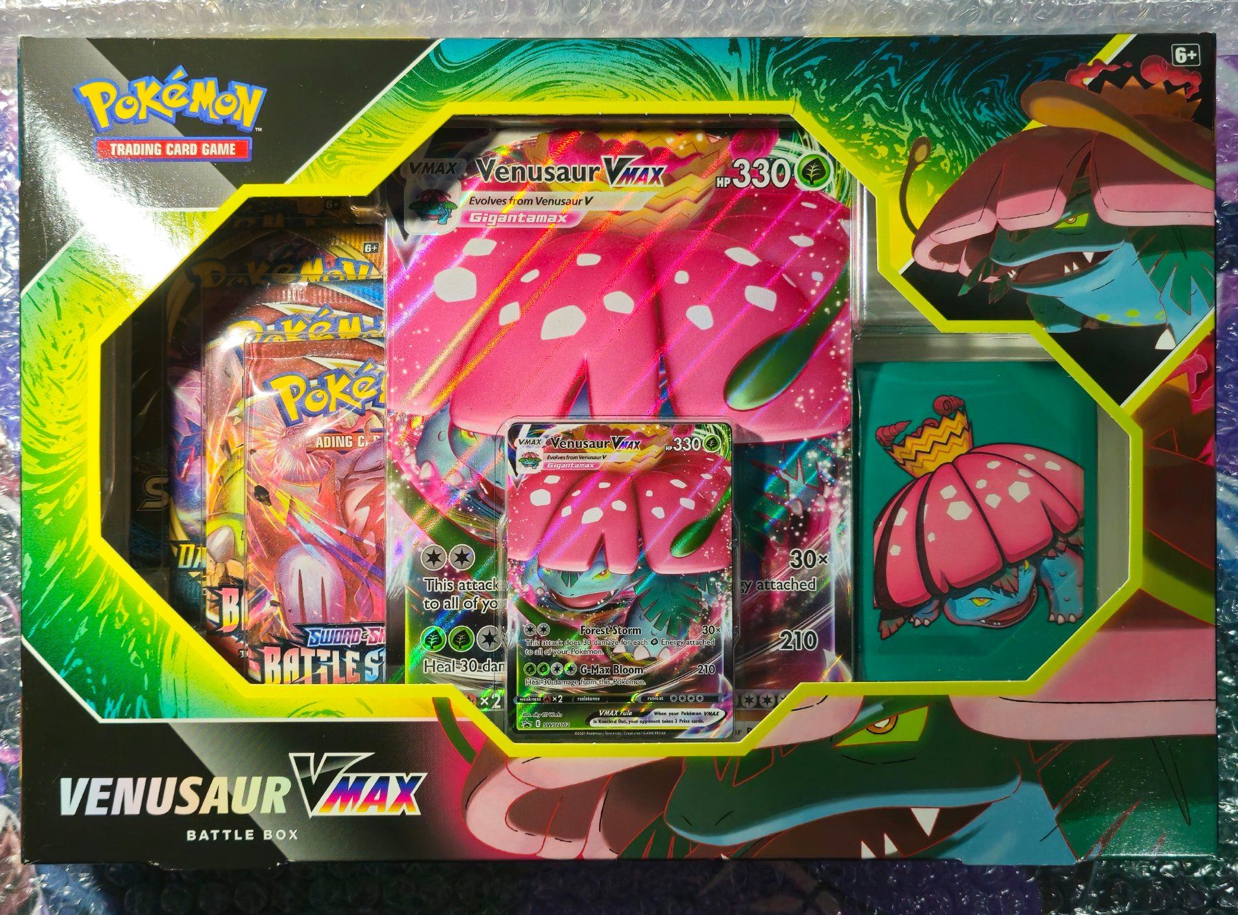 Pokémon Carte collezionabili: Pokemon Venusaur & Blastoise VMAX Battle Box – Nuovo (secondo la descrizione) da Münchenbuchsee venduto da Pazzo_