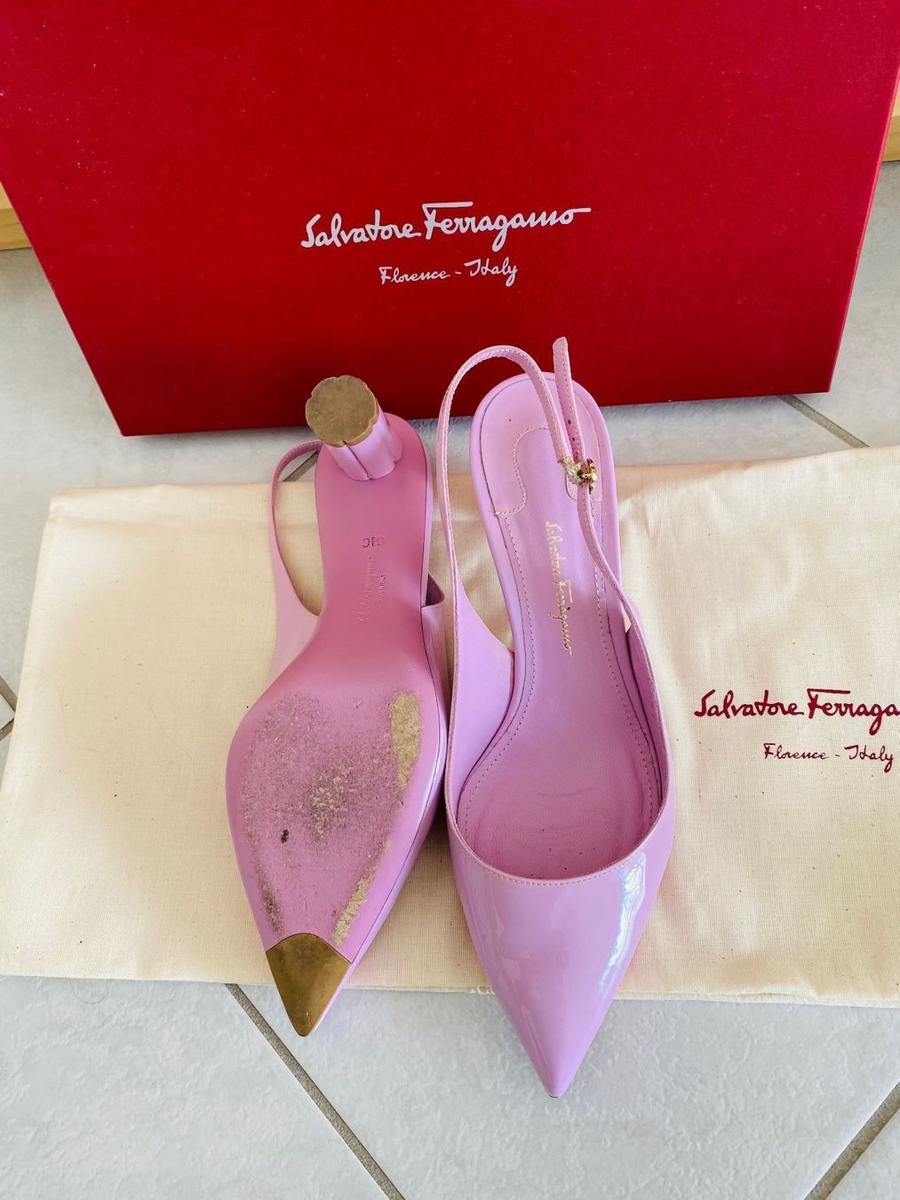 Salvatore Ferragamo Damenschuhe: Salvatore Ferragamo - 37 – Gebraucht aus Ponte Tresa von La_Vie_En_Rose 3