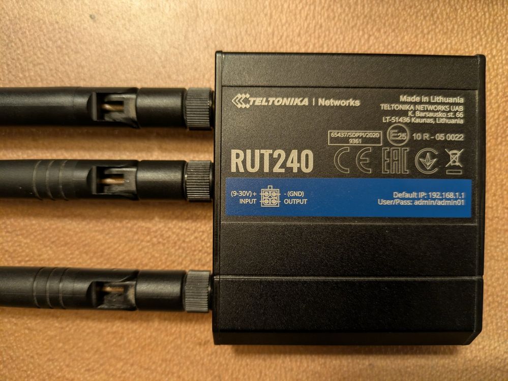 Teltonika RUT240 4G LTE Router (Gebraucht) in Brislach für CHF 50 – mit ...