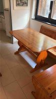 Holz Esstisch mit Bank gebraucht