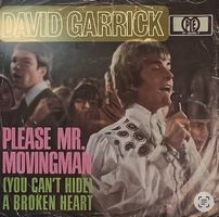 DAVID GARRICK PLEASE MR. MOVINGMAN - 7"-Single 45 RPM