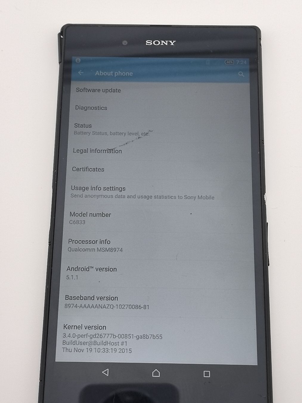 Sony Tablet PC: Sony Xperia C6833 tablet LTE – Gebraucht aus Uster von TOPPRICEE 2
