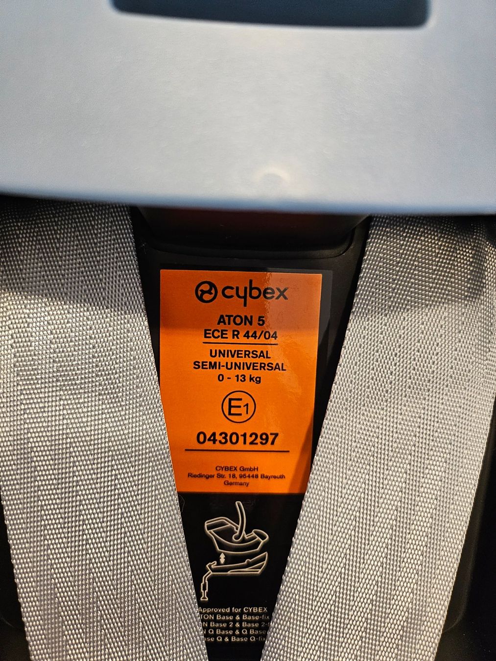 Cybex Seggiolini per auto: Babyschale Cybex Anton 5 + Cybex Anton Base 2-Fix – Usato da Baar venduto da Naedels-Kreationen 6
