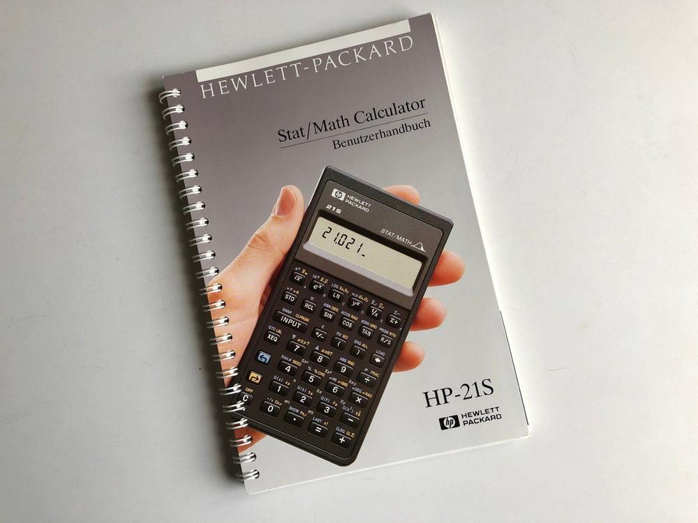 HP Calculator HP-21S