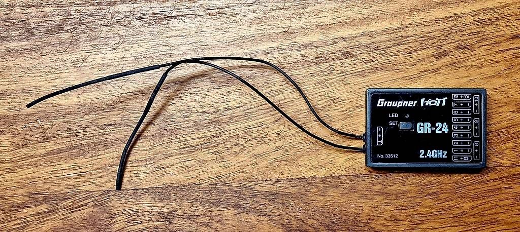 Graupner RC Modellbau: Graupner Hott GR 24 Empfänger – Gebraucht aus Klingnau von Kiwa
