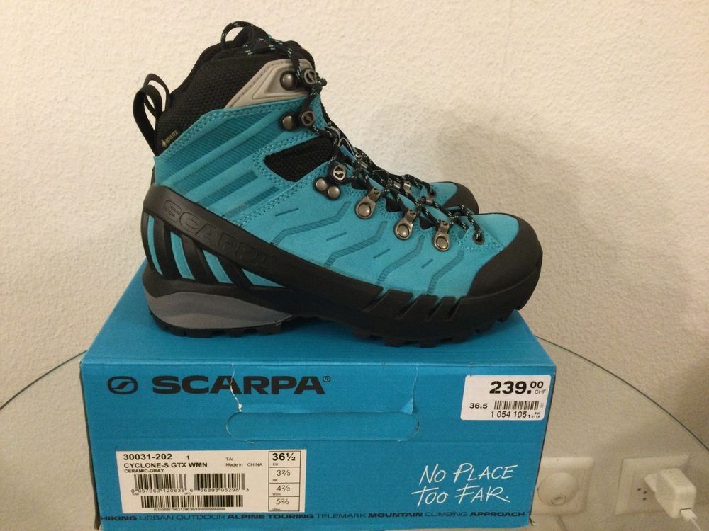 Scarpa Scarpe da donna: Scarpa Cyclone S GTX Gr 36.5 fabrikneu – Nuovo e nell'imballaggio originale da Zürich venduto da Herbion1 3