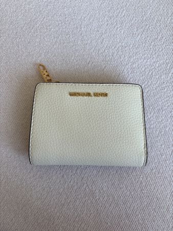 Geldbörse Michael Kors Leder weiss guter Zustand