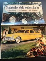 1955 STUDEBAKER WERBE PROSPEKT ORIGINAL SELTEN