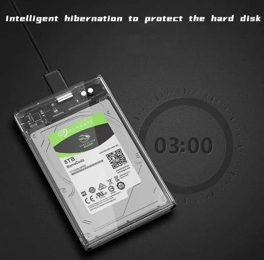 Unità & Adattatore: USB 3.1 2,5" Festplatten Externes Gehäuse  SATA SSD HDD – Nuovo (secondo la descrizione) da Kirchdorf AG venduto da csnmclub 4